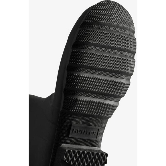 Hunter Original Rowing Plazer Tall Rb Zigzag In Maritime Blue Sundried Red 7 - Picture 9 of 12